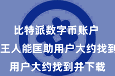 比特派数字币账户 比特派王人能匡助用户大约找到并下载