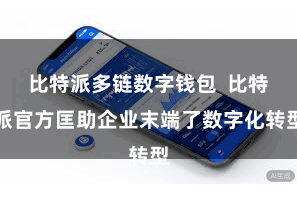 比特派多链数字钱包  比特派官方匡助企业末端了数字化转型