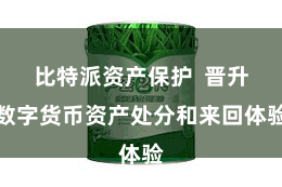 比特派资产保护  晋升数字货币资产处分和来回体验